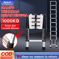 Tangga Lipat Aluminium Tangga Teleskopik 2.7M/3.9M/4.3M/5.1M Telescopic Ladder tangga lipat