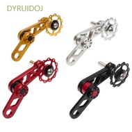 DYRUIDOJ MTB Bike Chain Tensioner Light Weight Bicycle Parts Bicycle Chain Stabilizer Aluminum Converter Single Speed for Folding Bicycle Cycling/Multicolor