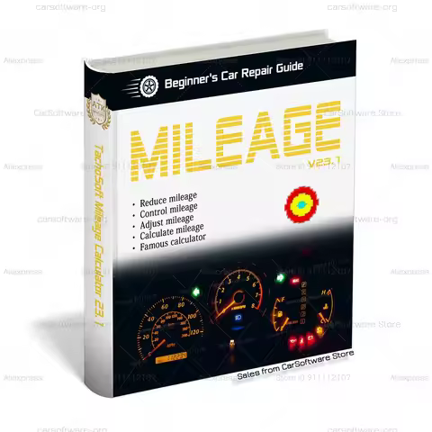 Tacho-Soft Mile-age Calculator 23.1 with CrackFull Version Support Many Car Brands Auto Repair Softw