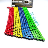 MERAH HIJAU COLOR CHAIN 428 CHAIN VARIATION MP THAILAND THICK 428H-130L CHAIN COLOR RACING CHAIN MP 