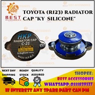 TOYOTA (R123) RADIATOR CAP "KY SILICONE" HIGH QUALITY