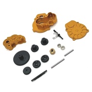 Aluminum Transmission Gear Cover+ Gear kit For FMS 1/24 FCX24 POWER WAGON 1/24 FCX18 Lemur , UNIMOG,
