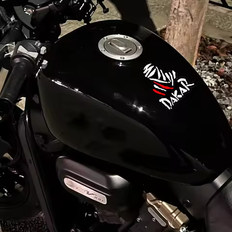 Racing Sports Dakar Rally Pattern Sticker Anti UV Waterproof Motorbike Body DIY Vinyl Decoration