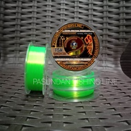 SENAR PANCING PASUNDAN WARNA HIJAU STABILO GLOSSY PANJANG 100METER+15M(115M) PASUNDAN FISHING LINE S