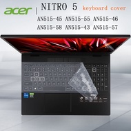 Keyboard Protector for Acer Nitro 5 AN515-45 AN515-55 AN515-46,  AN715-51 AN515-43 Silicone  Keyboar