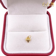 Pawnable 18K Gold Mini Cutting Heart Pendant 18K Gold Necklace