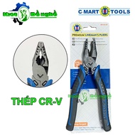 C-Mart B0142-7 Cr-V steel 7 inch electric pliers