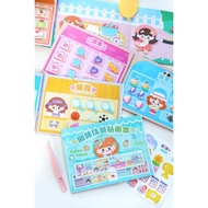 Diy SCENE BOOK STICKER - BOOK FUN STICKER Scenery/SCENE