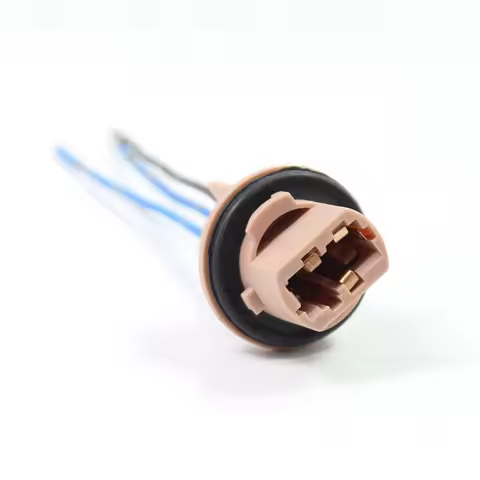 1PC LED T20 Car Lamp Lights Bulb Socket Adapter Extension Connector Plug Bulb Holder Fits 7443 / T20