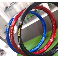 TAKASAGO EXCEL ASIA (JAPAN ) 100% ALLOY RIM ( BLACK / BLUE / RED ) 160X18 160X17