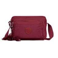 Tas Selempang Kipling 5 Ruang / Tas Selempang Kipling 8008 Import - Maroon