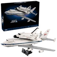 Compatible with Lego 10360 Space Plane Transport Aircraft Passenger Aircraft Boeing 747 Building Blo