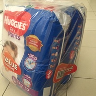 Pampers Huggies drypants size L 50pcs/pack