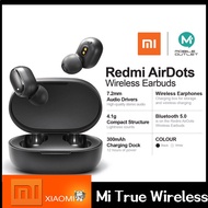 Xiaomi Redmi Earbuds Basic/ Airdots S / Airdots หูฟังบลูทูธ TWS Mi True Wireless Bluetooth Earphone บลูทู ธ หูฟังสเตอริโอบลูทู ธ 5.0 เบสหูฟังกับไมค์แฮนด์ฟรี