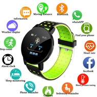 Reloj 119 Plus Smart Watch 2021 Fashion Round Bluetooth Waterproof Sports Tracker Fitness Clock For 