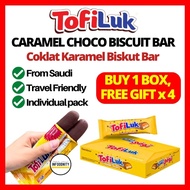 TOFILUK Caramel Crunch Chocolate Bar Coklat Tofiluk Chocolat Coklat Tofiluk Tofiluk Mini Tofiluk 48p