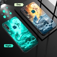 Case Vivo Y12 Anime Dragon Glow Hard Casing Y20 2021 Y12S 2021 Y20S G