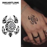 INKARTLINK Revolutionary Technology Tattoo 3PCS Turtle Botanical Temporary Tattoos, Magic Tattoos La