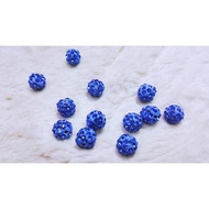 10mm / 10c crystal beads [10mm round beads] wholesale accessories in HCMC