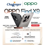 OPPO Find X9 (Space Black/ Titanium Grey) 16+512GB 5G