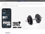 10 kg adjustable dumbbell