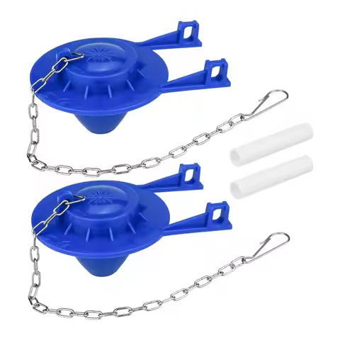 Toilet Flapper Replacement Kit,2 Pcs Upgrade PVC Material 2 Inch Universal Compatible with American 