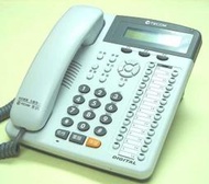 東訊DX-9824E 24鍵豪華顯示型話機顯示型商務電話機DX616/DX2488主機適用具免持對講功能、祕書插話功能(