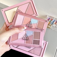 3CE Stacked Eye Shadow Disk 7 Color Eye Shadow Disk Pearlescent Novice Daily Makeup Easy To Color Po