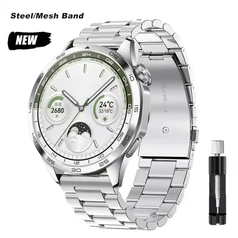 22mm 20mm Metal Strap for Huawei Watch GT3 GT4 46mm 41mm 3 4 Pro SE Amazfit GTS Mini GTR4 Stainless 