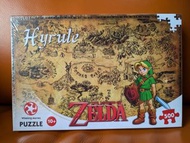 ⚠️只此一件⚠️《薩爾達傳說》 正版全新Hyrule地圖拼圖500pcs  (switch Zelda 曠野之息/王國之淚)