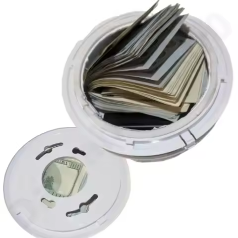 Office Private Money Box Fake Smoke Alarm Hidden Safety Surprise Secret Hideaway Plant Stash Hide Mo