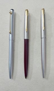 早期不同型號派克(Parker)原子筆2枝及Jaguar 原子筆1技(I)