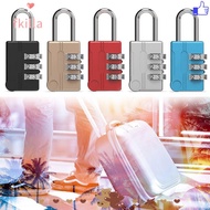 FKILLA Password Lock 3 Dial Digit Mini Portable Backpack Zipper Lock