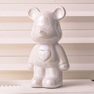 ตุ๊กตาหมีกระปุกออมสินเซรามิกที่ได้รับอนุญาตจาก Disney ของตกแต่งสำหรับตู้โทรทัศน์ห้องนั่งเล่น ทางเข้า