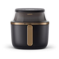 【新品上市】飛利浦NOVA透視海星氣炸鍋4.2L(黑)NA322/00  贈王品和牛燒肉組
