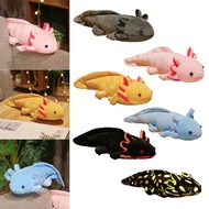 Adepe 17.72" Long Axolotl Plush Toy, Cuddly Toy, Home Decor, Soft Hugging Plush Pillow, Axolotl Stuf