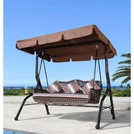 Outdoor Swing Double Courtyard Rocking Chair Iron Outdoor Adult Indoor Glider Balcony Swing Chair Ga
