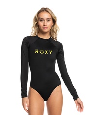 ROXY ชุดว่ายน้ำวันพีชแขนยาวสำหรับผู้หญิง ROXY Active Long Sleeve One-Piece Swimsuit 234 ERJWR03723-KVJ0