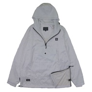 Hoofdawsm White Grid Anorak