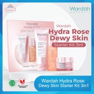 Wardah Hydra Rose Dewy Skin Starter Kit 3in1 - Paket Wardah Original