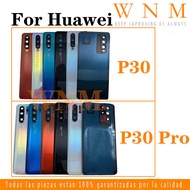 Back Battery Cover Housing For Huawei P30 Pro with LOGO Battery glass Back Cover Rear Door Case Repl