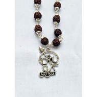 Black Rudraksha with Locket Hanuman Ganesha Gada Murugan Vel Locket
