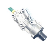 Thermostat Housing Aluminium With Thermostat And Gasket For Peugeot 207 307 1.6 V c/w Screw, Thermos