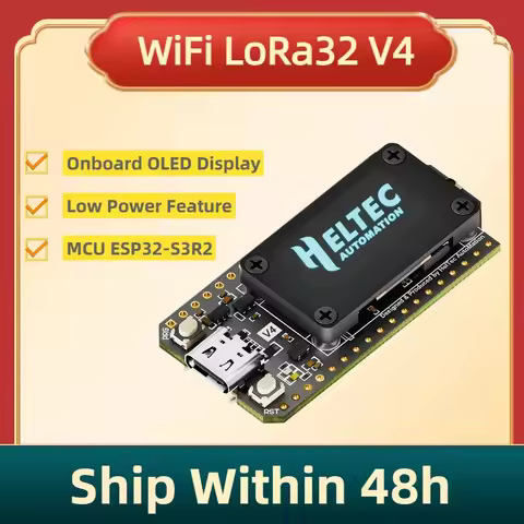 Heltec Wifi LoRa 32 V4 ESP32 SX1262 Meshtastic GPS 0.96inch OLED Solar Powered Dev-Board WiFi BLE Lo