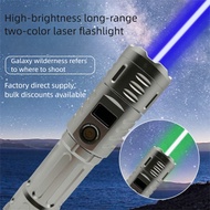 High-Power Blue Light Blue Light Laser Pointer Strong Light Long-Range Laser Pointer Outdoor Star-Po
