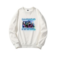 [SUZHUB] SHINEE HARD Album Oversized Hoodie Women Men O-neck Long Sleeve Crewneck Sweatshirt Taemin 