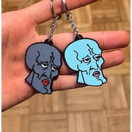 GANTUNGAN Sigma Squidward keychain 3D