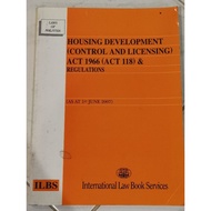 Housing Development (Control ane Licensing) Act 1966 & Regulations
