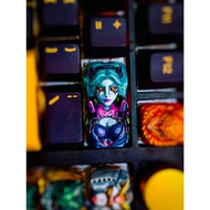 Rebecca (Cyberpunk: Edgerunners) 2u/2.5u Artisan Keycap by Moon Factory