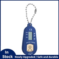 Button Battery Tester, Keychain Pocket Portable and  Battery Tester to Check Remaining Battery Power